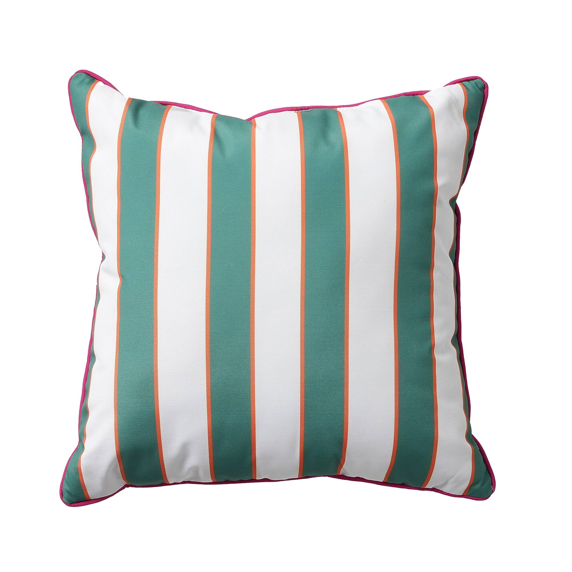 18" Striped Outdoor Pillow by Ashland